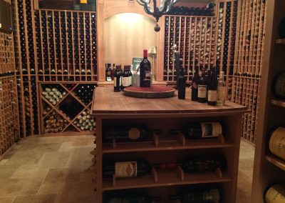 wine cellar back wall